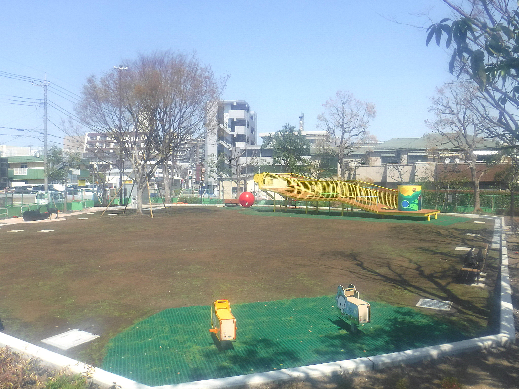 練馬区立豊玉中いっちょうめ公園改修工事　令和２年３月竣工